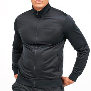 Ensemble de survêtement athlétique pour homme, veste zippée et pantalon de jogging, confortable pour la course, l'exercice, l'entraînement et les activités de plein air - Product Image 2