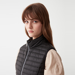 เสื้อแจ็คเก็ตผู้หญิงแบบถัก ระบายอากาศได้ดี ดีไซน์ใหม่ล่าสุด พร้อมซิปเต็มตัว คอเสื้อแบบมีซิป และกระเป๋าข้าง - Product Image 6