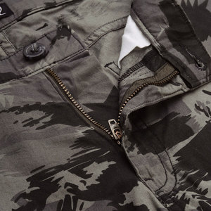 กางเกงคาร์โก้ผู้ชายขายดี พร้อมปักโลโก้ตามสั่ง สวมใส่สบายๆ สำหรับกิจกรรมกลางแจ้ง กางเกงคาร์โก้ผู้ชายแบบซักล้าง ผลิตจากโรงงาน - Product Image 4