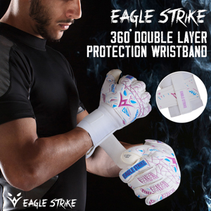 Gants de gardien de but en latex à doigts entiers, design personnalisé, logo personnalisé, respirants, sangle de poignet réglable, haute qualité, unisexe, meilleur prix - Product Image 4