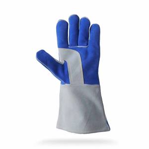 Gants de soudage en cuir de vachette pleine fleur renforcés, ignifuges, résistants, pour la construction et la lutte contre les incendies, sans latex - Product Image 3
