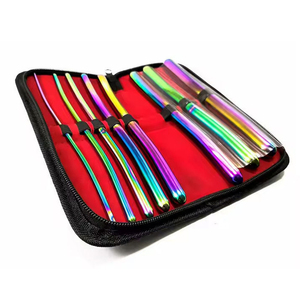 Ensemble de 8 instruments chirurgicaux manuels de qualité supérieure, dilatateurs Hegar, sondes utérines et urétrales en acier inoxydable, approuvés CE, personnalisables - Product Image 1