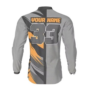 Vêtements de moto personnalisés, maillot de course respirant à séchage rapide, maillot de motocross, best-seller, design personnalisé - Product Image 2