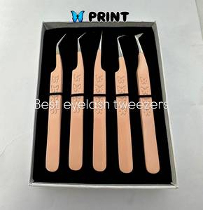 แหนบต่อขนตา Dolphin/Curve Slim Long/Boot สีน้ำเงิน/ดำ โลหะ ปลายไฟเบอร์ ป้องกันแม่เหล็ก ป้องกันไฟฟ้าสถิตย์ ขนาด 10 มม. - Product Image 3