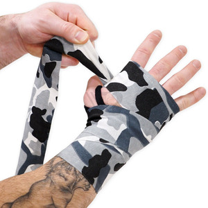 Find similar icon Low Price Custom Logo Fitness Elastic Neoprene Fabric Tape Boxing Bandage <b>Hand</b> Wraps Whole Sale Price - Product Image 1