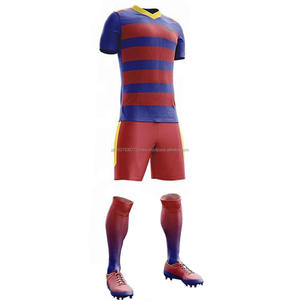 Uniformes de Fútbol Personalizados con Sublimación, Diseño 2021, Transpirables, Lisos, 100% Poliéster, Secado Rápido, Unisex para Adultos - Product Image 3