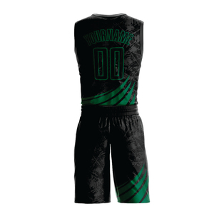 Tenue d'équipe de basketball pour hommes de qualité supérieure, sublimée, grande taille, séchage rapide, vêtements de sport - Product Image 2