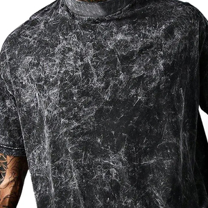 เสื้อยืดสตรีทแวร์ลำลองพิมพ์ลายตามสั่ง คอตตอนวอร์สเตดเนื้อผ้าหนา 180 GSM ทรงโอเวอร์ไซส์ เป็นมิตรต่อสิ่งแวดล้อม ขายส่ง - Product Image 6