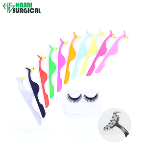 HASNI SURGICAL OEM Pince à épiler réutilisable en acier inoxydable pour faux cils - Fournisseur d'instruments chirurgicaux personnalisés - Product Image 2