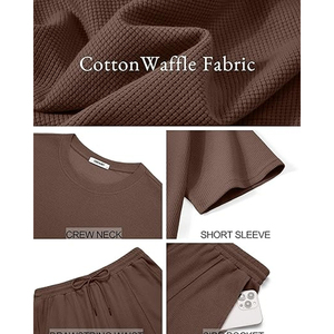 Mens T Shirt Cargo Shorts Set Manufacturer 2 Piece Cotton Casual OEM ODM Custom Logo <b>Bulk</b> - Product Image 5