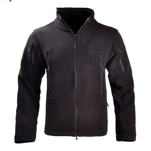 Veste softshell légère pour homme personnalisée, doublée de polaire, coupe-vent, imperméable, en polyester, vêtements de travail, vestes softshell - Product Image 3