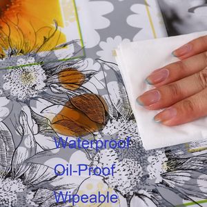 Tovaglia in Vinile Resistente con Retro in Flanella, Impermeabile - Product Image 1