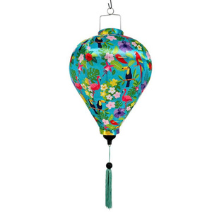 Factory Direct Bamboo Lantern Silk Lanterns Vietnam Decorative Silk Lanterns Silk Lanterns For Hotel Decoration - Product Image 5