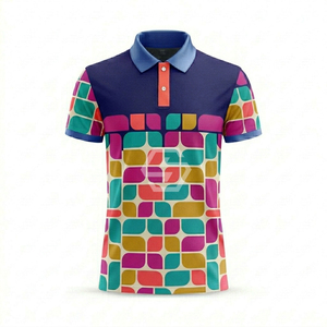 New Arrival Premium Men's 100% Polyester Polo <b>Shirt</b> Short Sleeve Turn-Down <b>Collar</b> <b>T</b>-<b>Shirt</b> with Embroidery Logo - Product Image 5
