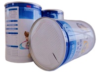 Boîtes métalliques vides avec extrémité facile à ouvrir pour lait en poudre instantané avec différents types de boîtes tirées par anneau de couvercle