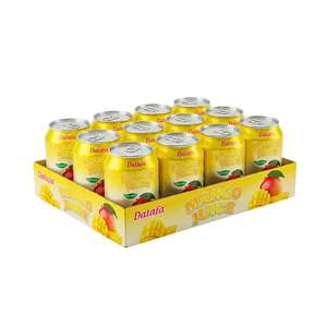 Jugo de Fruta de Vietnam de Alta Calidad, OEM/ODM, Lata Estándar de 250 ml, Jugo de Mango con Pulpa Real, Marca Privada - Product Image 6