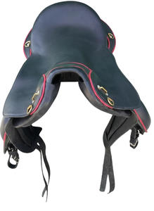 Sillín de Endurance de Cuero con Estructura de Fibra de Carbono Disponible en 16" y 17", Sillín de Endurance de Cuero Vacuno de 6 kg, Sillín Ligero - Product Image 4