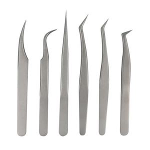 TEEJAY SS Plasma <b>Rainbow</b> Lash Tweezers with Perfect Grip Comfortable Handle <b>Light</b> Weight custom logo - Product Image 2