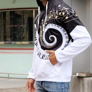 Sudadera con Capucha Estampada para Hombre Edición Alpina, Diseño Personalizado, Sudadera con Capucha de Forro Polar Cálido, Ropa Deportiva Profesional para Entrenamiento al Aire Libre - Product Image 3