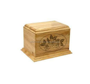 Dernières urnes de crémation en gros en bois massif Design de fantaisie en bois pur Style luxueux de haute qualité - Product Image 6