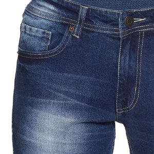 Jeans en denim pour hommes à prix bas et de haute qualité, nouvelle mode, design respirant personnalisé, jeans slim pour hommes, pantalons skinny - Product Image 4
