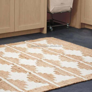 Fournisseur indien, tapis en jute ovale tressé de qualité supérieure, lavable, durable, grand tapis en jute, tapis pour la maison, l'hôtel, le sol - Product Image 2