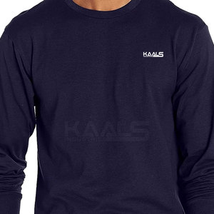 Camiseta de Manga Larga Tejida 100% Algodón para Hombre, Elegante, Ecológica, Transpirable, Cómoda, Perfecta para Uso Diario Informal - Product Image 2