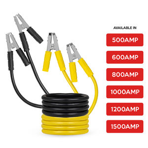 สายแบตเตอรี่สำรองสำหรับรถยนต์ Roadpower Heavy Duty ขนาด 2.5 เมตร, 500A ถึง 1200A, กำลังไฟจั๊มพ์สตาร์ทที่เชื่อถือได้ เหมาะสำหรับรถยนต์หลายประเภท - Product Image 3