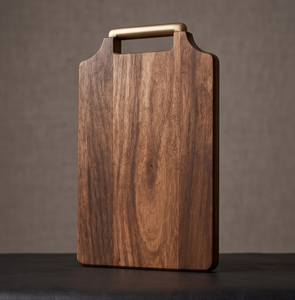 Planche à découper robuste en bois de manguier naturel avec poignée ergonomique, plateau de présentation pour fromages - Product Image 5