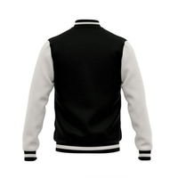 Veste universitaire élégante pour homme, style universitaire classique, vêtement d'extérieur de printemps, col montant, logo sur le devant, streetwear, coupe-vent, séchage rapide