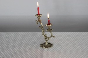 Élégant porte-bougie en métal doré pour centres de table de mariage, décoration intérieure et cadeaux au meilleur prix - Product Image 4