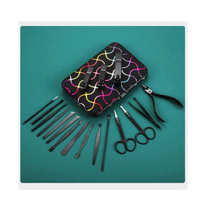 Professional Stainless Steel Manicure & <b>Pedicure</b> Set Nail Clippers Kit Grooming <b>Tools</b> Case Gift Box Manicure & <b>Pedicure</b> Set - Product Image 3