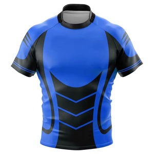 Vêtements de sport, maillot de rugby pour hommes et femmes, maillot de rugby tendance et extensible, disponible à prix raisonnable, service OEM. - Product Image 5