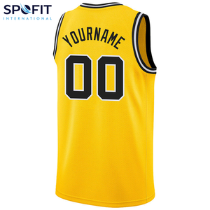 Maillot de basketball sans manches respirant pour adultes, personnalisable en couleur pour les sports d'équipe, tailles plus, fabriqué par un fabricant OEM - Product Image 2