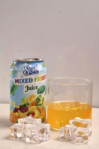 Jus de fruits mélangés aromatisé Suri en canette 330ml, ingrédients naturels, faible teneur en matières grasses, boisson rafraîchissante - Product Image 5