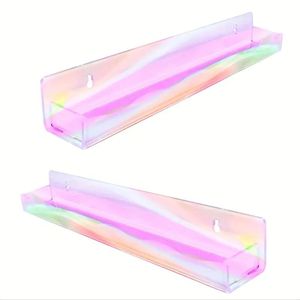 Organizzatore da Parete Multifunzione per Smalti e Cosmetici, 6 Scomparti, Portaoggetti in Plastica - Product Image 1