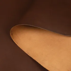 Cuir Nubuck Véritable Noir Durable en Peau de Vache, Idéal pour Chaussures Artisanales, Bottes Western, Sacs de Luxe, Portefeuilles, Artisanat et Couture - Product Image 4