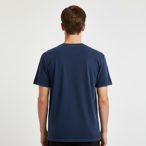 High Quality Comfortable t Shirt Blank Plain Black Crew Neck T-shirt 100% Cotton Wholesale <b>Tshirt</b> for Men - Product Image 5