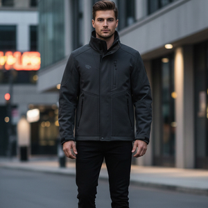 Durable Hunting <b>Jacket</b> Reversible <b>High</b> <b>Visibility</b> Safety Vest Integrated <b>Softshell</b> Construction for Wholesale Exporting - Product Image 6