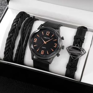 6270 Men <b>Watch</b> Set With Bracelets Luminous Gift Box for Men - Product Image 1