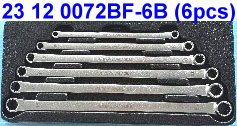 Llave extractora universal de doble boca hexagonal de 12 lados con desplazamiento de 45 grados - Product Image 4