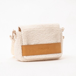 <b>White</b> Sherpa messenger <b>bag</b> daily commuting shoulder <b>bag</b> soft <b>bag</b> versatile design <b>bag</b> casual <b>bag</b> - Product Image 2