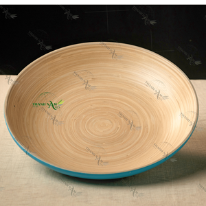 Assiette en bambou vietnamien écologique et biodégradable Simple comme la nature forte comme la tradition - Product Image 2
