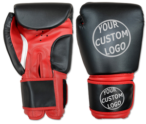 Guantes de Boxeo de Piel Sintética PU Ecológicos de Alta Calidad al por Mayor, 10oz-16oz, con Logotipo Personalizado para Entrenamiento Masculino - Product Image 3
