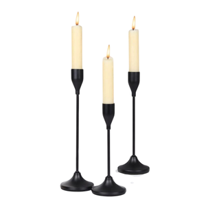 Stylish <b>Brass</b> <b>Candlestick</b> Holder Set Of 3 Taper Candle Holders For Home Wedding Christmas Tabletop Lighting Decoration - Product Image 4