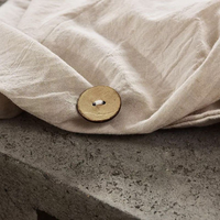 Parure de lit haut de gamme très vendue, 5 pièces : 1 housse de couette, 1 drap plat, 1 drap-housse, 2 taies d'oreiller