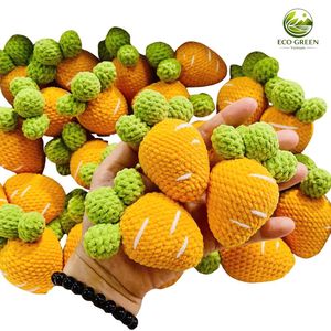 Handmade <b>Crochet</b> Fruits and Vegetables Toy <b>Set</b> Soft Yarn Food Play <b>Set</b> for Kids Educational Pretend Play Toy - Product Image 3
