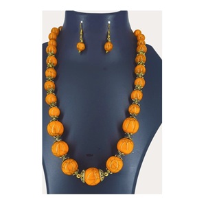 Collar de Resina Hecho a Mano APEX ALIGN al por Mayor, Colgante de Resina Colorido en Forma de Paz, Cordón Ajustable, Joyería de Moda Linda para Mujer - Product Image 2