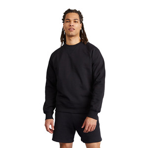 Ensemble sweat-shirt et short en molleton respirant à col rond pour homme, imprimé par transfert thermique, service OEM, tricoté décontracté - Product Image 2