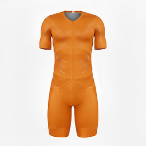 Combinaison de cyclisme personnalisée de qualité supérieure pour hommes, coupe aérodynamique, maillot de route - Product Image 1